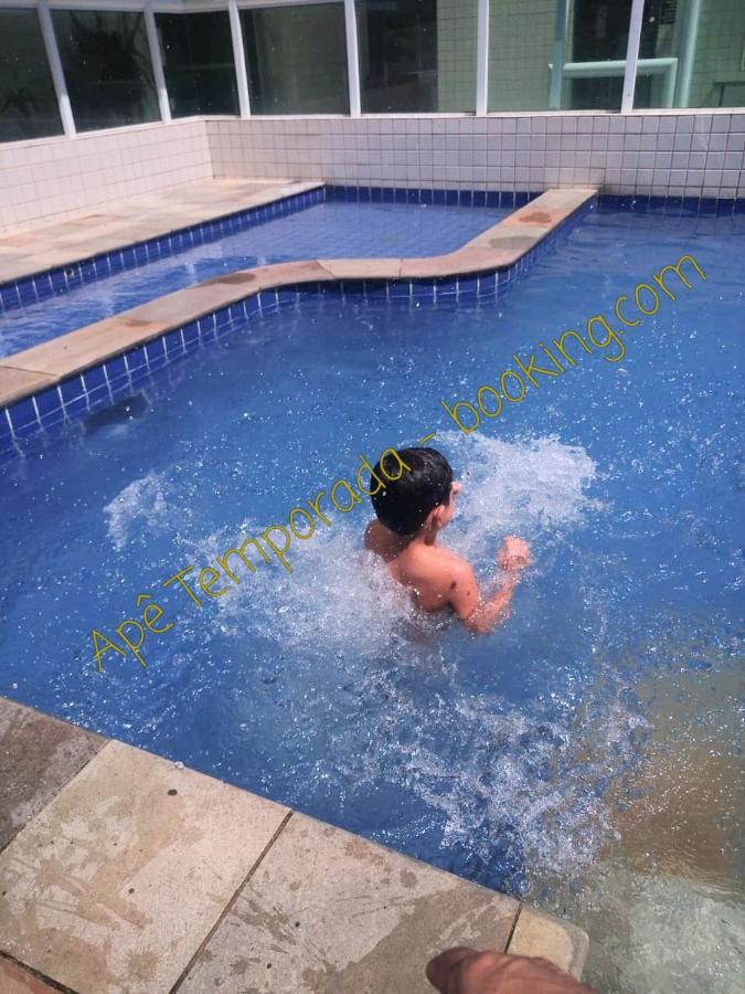 Ape Temporada Praia Grande Sp Completo Com Piscina, Churrasqueira, Estacionamento Kültér fotó