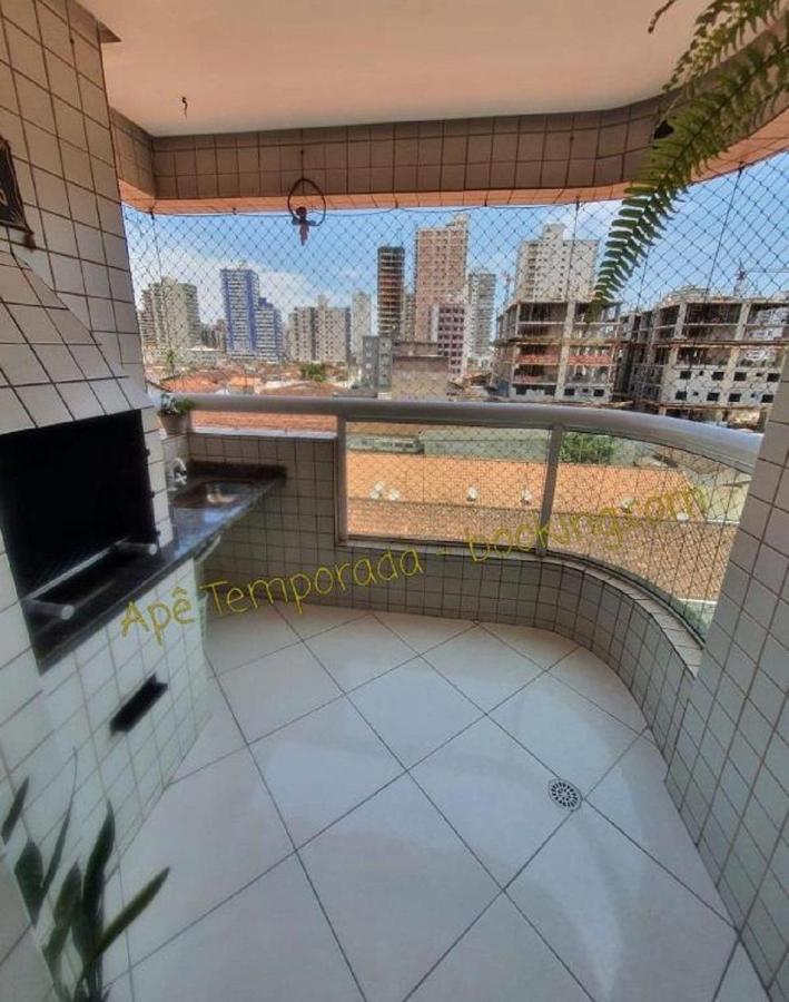 Ape Temporada Praia Grande Sp Completo Com Piscina, Churrasqueira, Estacionamento Kültér fotó