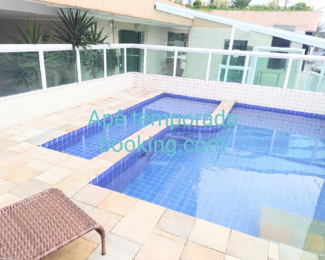 Ape Temporada Praia Grande Sp Completo Com Piscina, Churrasqueira, Estacionamento Kültér fotó