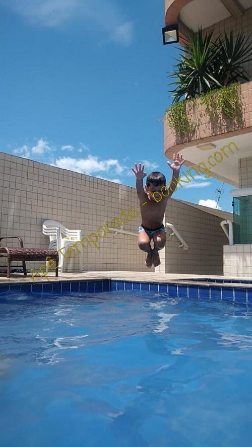 Ape Temporada Praia Grande Sp Completo Com Piscina, Churrasqueira, Estacionamento Kültér fotó