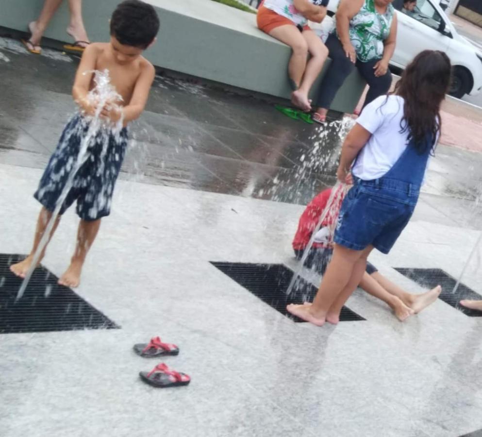 Ape Temporada Praia Grande Sp Completo Com Piscina, Churrasqueira, Estacionamento Kültér fotó
